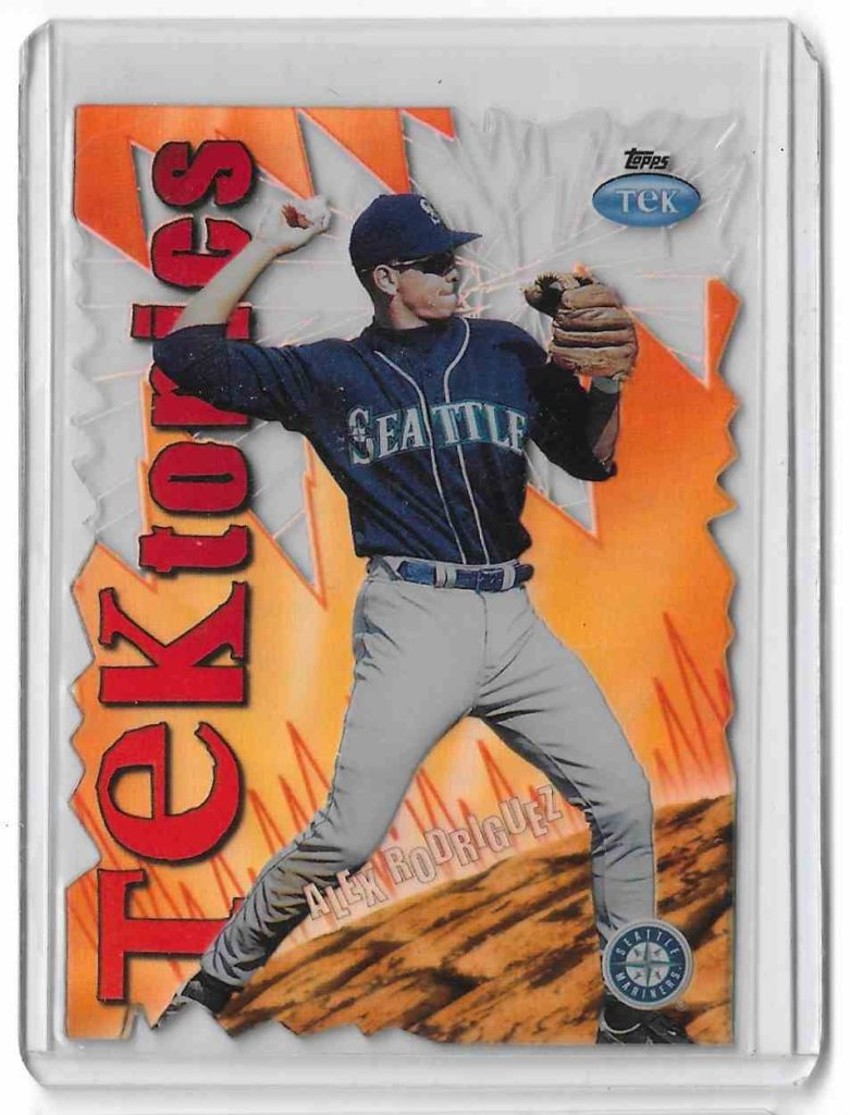 2000 Topps Tek Tektoniks TT5 Alex Rodriguez